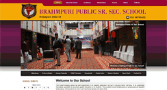 Desktop Screenshot of brahmpuripublicschool.com