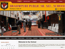 Tablet Screenshot of brahmpuripublicschool.com